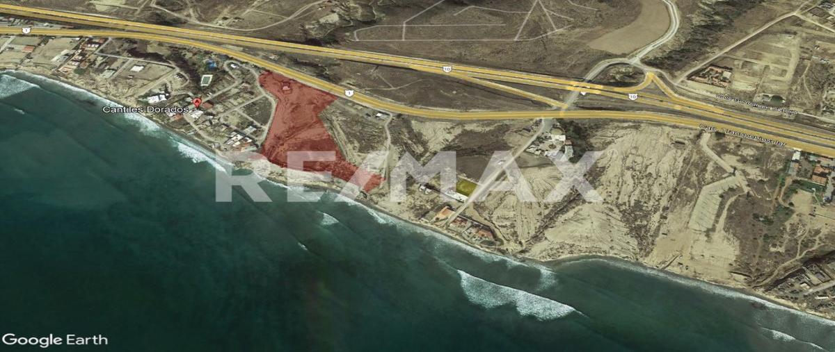 Foto de terreno habitacional en venta en carretera libre tij-ensenada , bahía cantiles (cantiles dorados), playas de rosarito, baja california, 27528271 No. 05