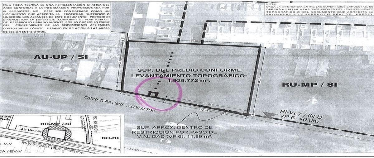 Foto de terreno comercial en venta en carretera los altos , cerro del jagüey, san pedro tlaquepaque, jalisco, 0 No. 04