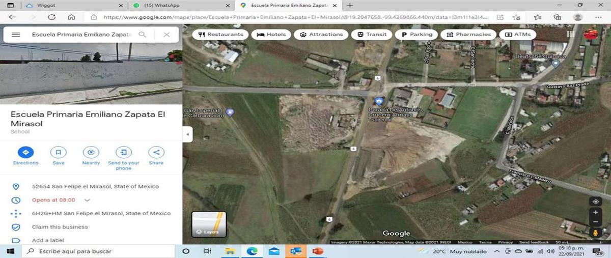 Foto de terreno habitacional en venta en carretera marquesa tenango , santiago tilapa, tianguistenco, méxico, 22284363 No. 04