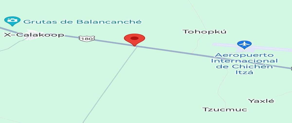 Foto de terreno habitacional en venta en carretera mérida - cancún , kaua, kaua, yucatán, 0 No. 03