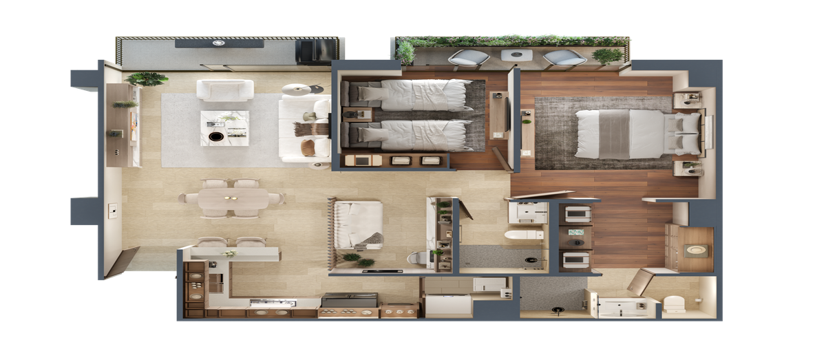 Foto de departamento en venta en carretera méxico - toluca , juárez (los chirinos), ocoyoacac, méxico, 0 No. 03