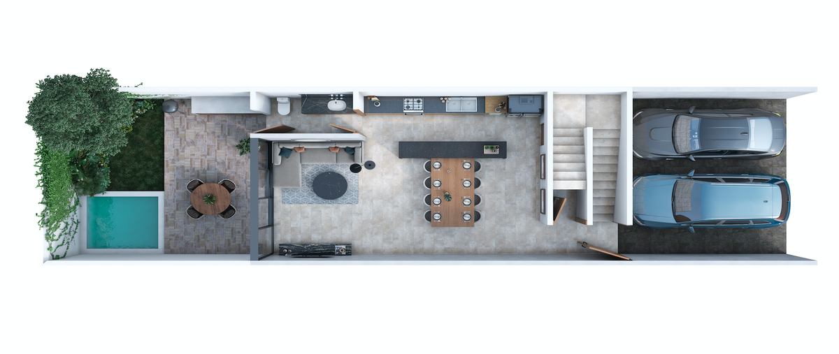 Foto de casa en condominio en venta en carretera progreso - universidad anáhuac , santa maría yaxché, mérida, yucatán, 28812841 No. 04