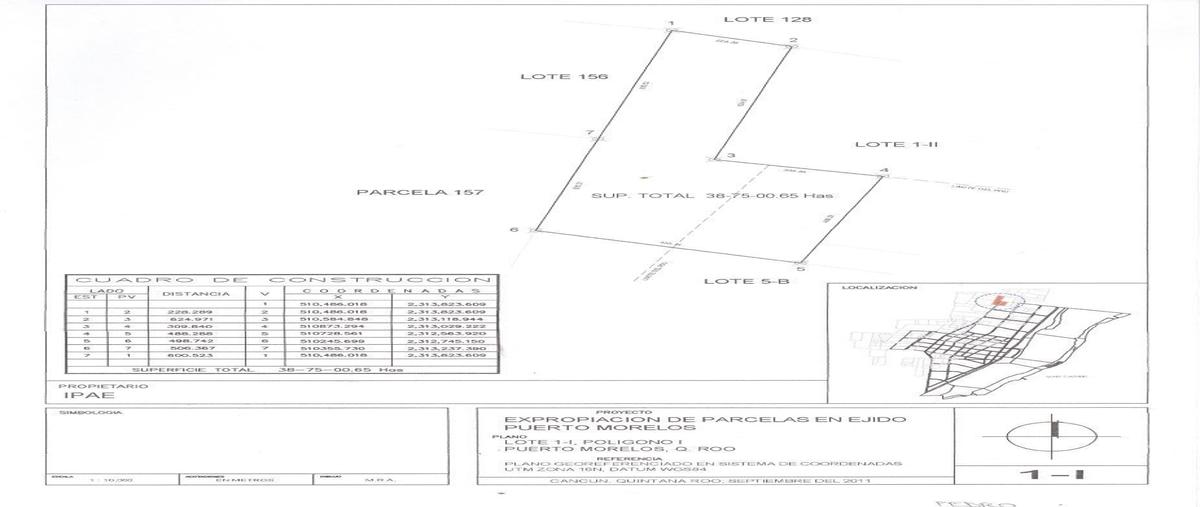 Foto de terreno habitacional en venta en carretera , puerto morelos, benito juárez, quintana roo, 11006261 No. 04