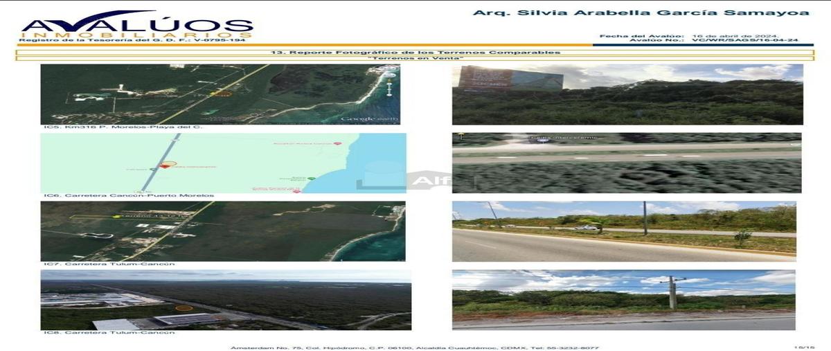 Foto de terreno comercial en venta en carretera puerto morelos-puerto juarez km26 hoy carretera 307km331 8, puerto morelos, puerto morelos, quintana roo, 0 No. 05