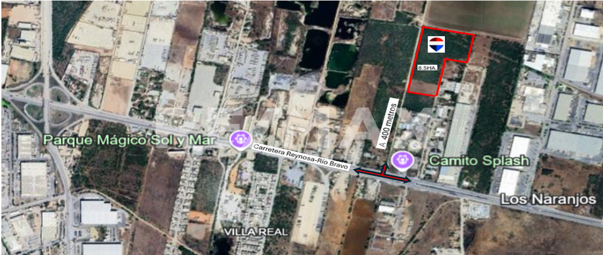 Foto de terreno industrial en renta en carretera reynosa - río bravo kilometro 79 , el guerreño, reynosa, tamaulipas, 0 No. 04