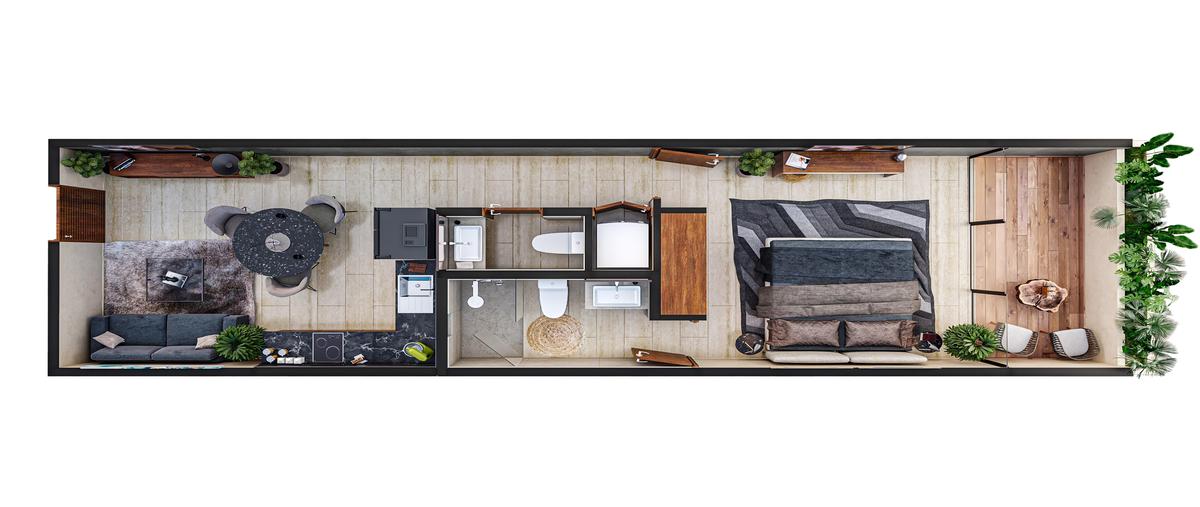 Foto de departamento en venta en carretera santa maría yaxché 66, santa maría yaxché, mérida, yucatán, 28721538 No. 05