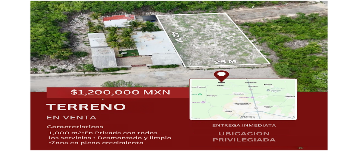 Foto de terreno habitacional en carretera sierra papacal , komchen, mérida, yucatán, 0 foto 01 Foto de terreno habitacional en venta en carretera sierra papacal , komchen, mérida, yucatán, 0 No. 01