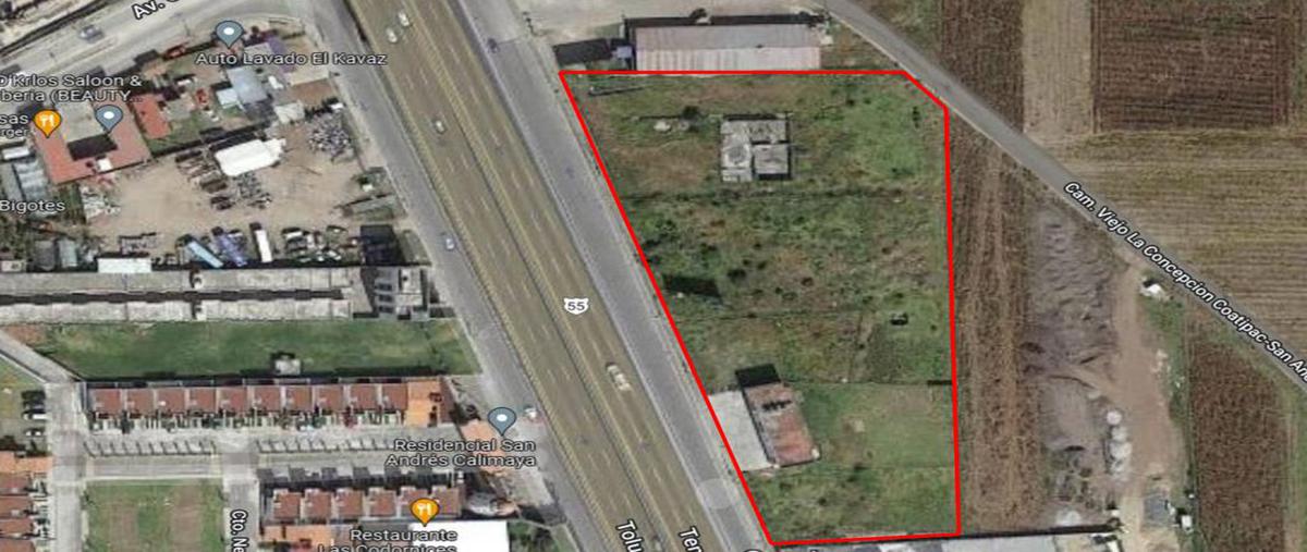 Foto de terreno habitacional en venta en carretera tenango toluca , la concepción coatipac (la conchita), calimaya, méxico, 24641255 No. 03