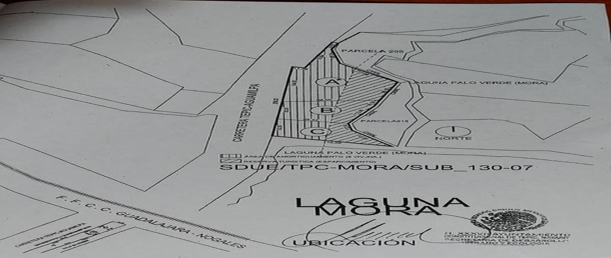 Foto de terreno comercial en venta en carretera tepic-aguamilpa nd, molinos del rey, tepic, nayarit, 28166546 No. 04