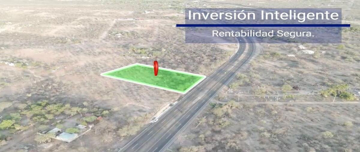 Foto de terreno habitacional en venta en carretera todos santos la paz , san pedro, la paz, baja california sur, 0 No. 01