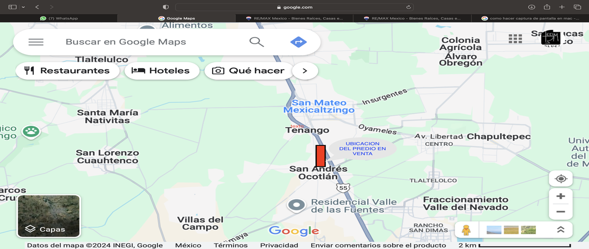 Foto de terreno comercial en venta en carretera toluca-tenango , san andrés ocotlán, calimaya, méxico, 28602680 No. 04