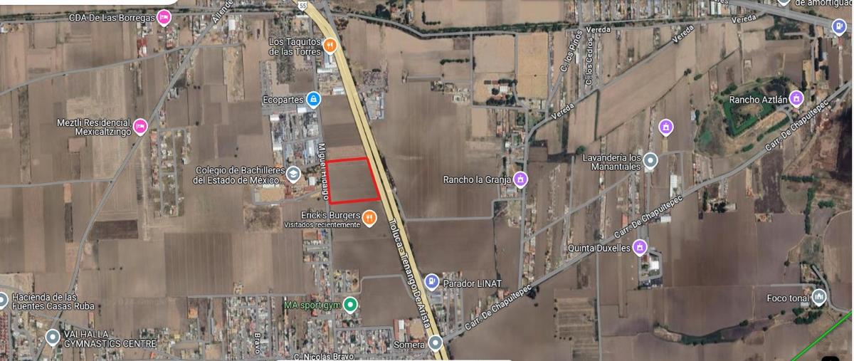 Foto de terreno comercial en venta en carretera toluca-tenango , san andrés ocotlán, calimaya, méxico, 28602680 No. 05