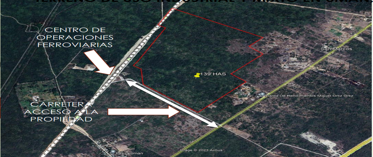 Foto de terreno habitacional en venta en carretera umán-poxilá , poxila, umán, yucatán, 0 No. 05