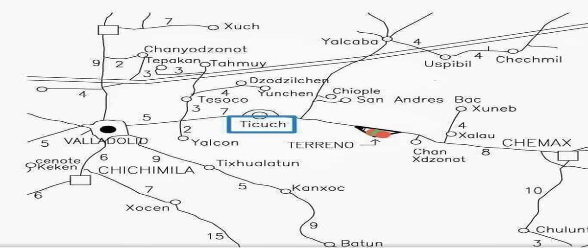 Foto de terreno habitacional en venta en carretera valladolid tulum , ticuch, valladolid, yucatán, 0 No. 05