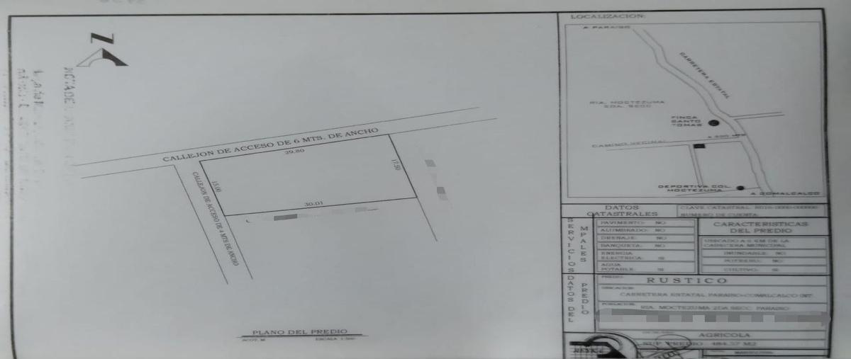 Foto de terreno habitacional en venta en carretera vecinal paraíso-comlcalco , moctezuma, paraíso, tabasco, 22819545 No. 05