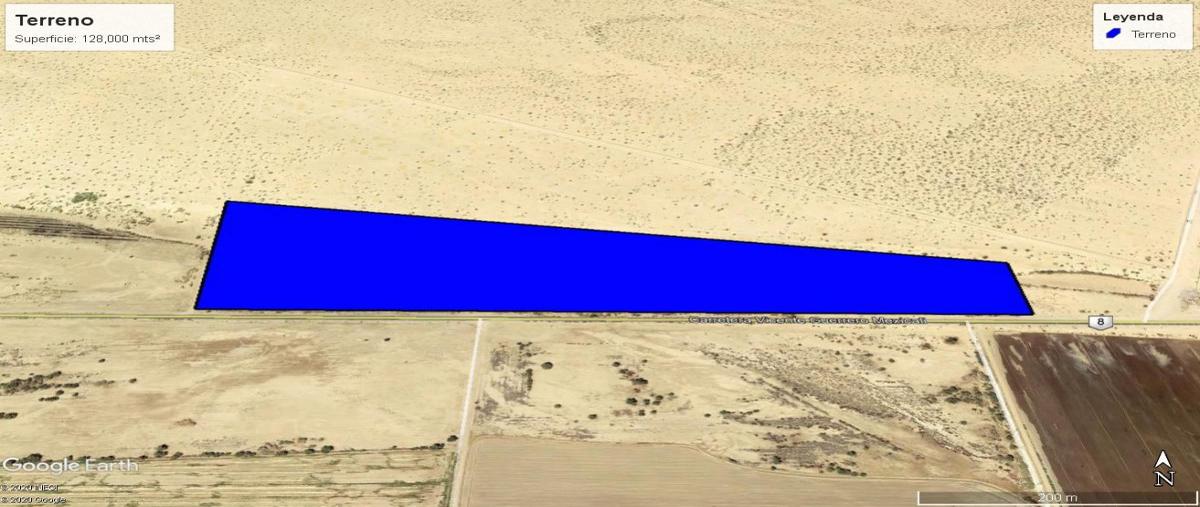 Foto de terreno comercial en venta en carretera vicente guerrero - mexicali , mesa arenosa de andrade (villa zapata), mexicali, baja california, 16182732 No. 03