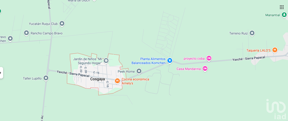 Foto de terreno habitacional en venta en carretera yaxché - sierra papacal , cosgaya, mérida, yucatán, 0 No. 03