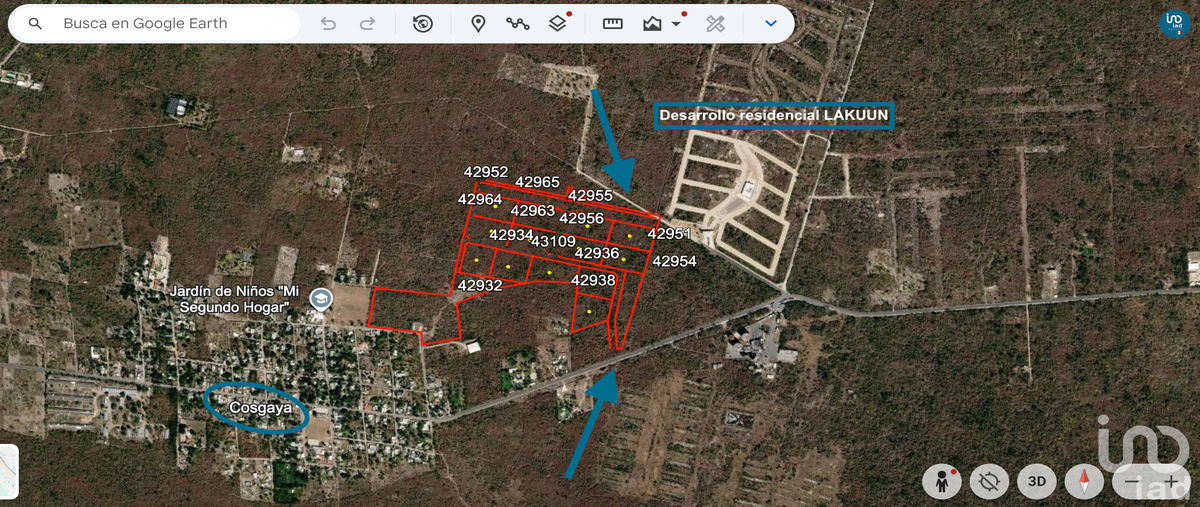Foto de terreno habitacional en venta en carretera yaxché - sierra papacal , cosgaya, mérida, yucatán, 0 No. 04