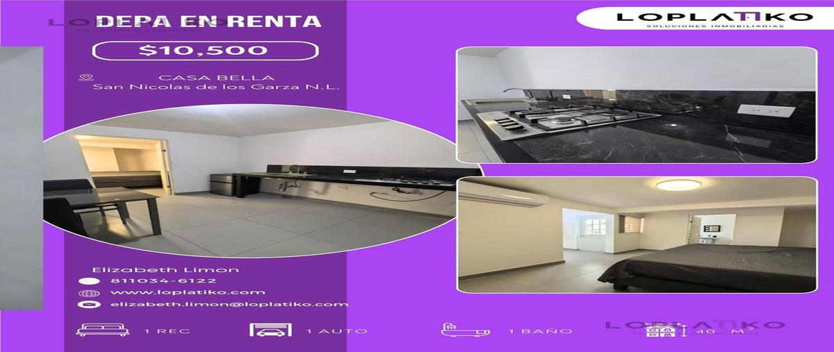 Foto de departamento en renta en  , casa bella, san nicolás de los garza, nuevo león, 0 No. 03