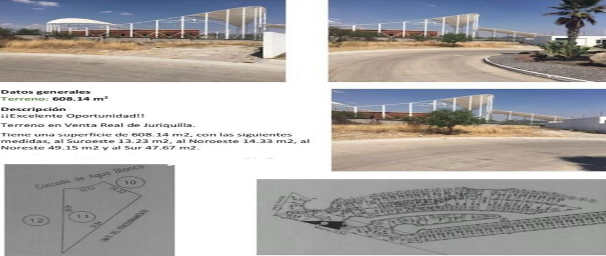 Foto de terreno habitacional en venta en cascada de agua blanca , real de juriquilla (diamante), querétaro, querétaro, 23362951 No. 03