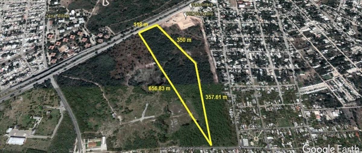 Foto de terreno habitacional en venta en  , cecilio chi, kanasín, yucatán, 27359894 No. 01