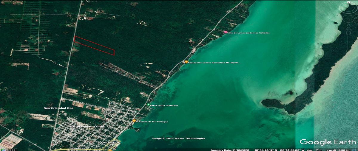 Foto de terreno habitacional en venta en  , centro calderitas, othón p. blanco, quintana roo, 28562296 No. 03