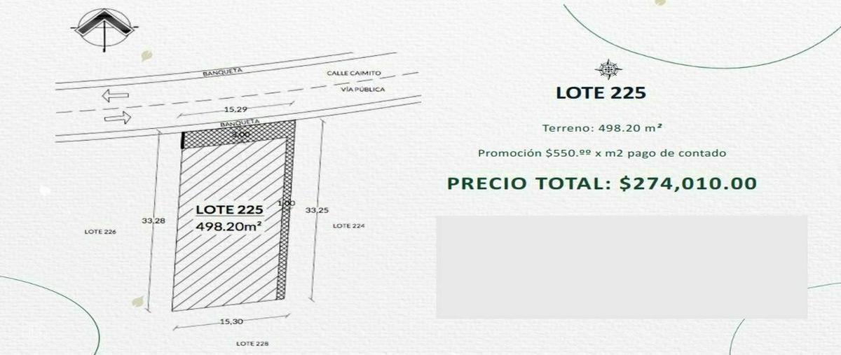 Foto de terreno habitacional en venta en  , centro hunucmá, hunucmá, yucatán, 22007242 No. 03