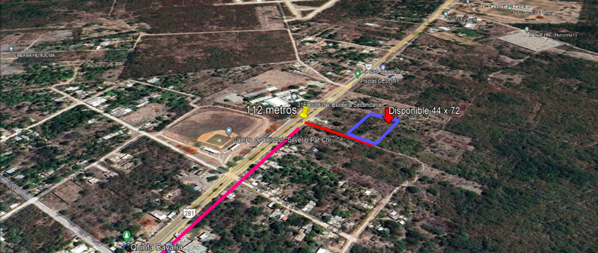 Foto de terreno habitacional en venta en  , centro hunucmá, hunucmá, yucatán, 28134149 No. 03