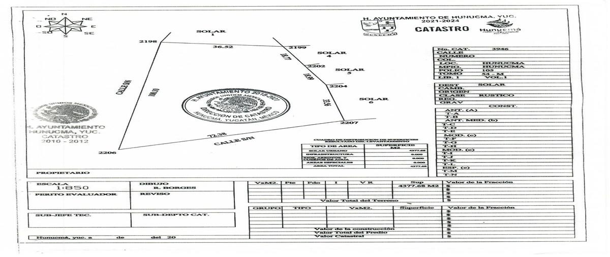 Foto de terreno habitacional en , centro hunucmá, hunucmá, yucatán, 0 foto 01 Foto de terreno habitacional en venta en , centro hunucmá, hunucmá, yucatán, 0 No. 01