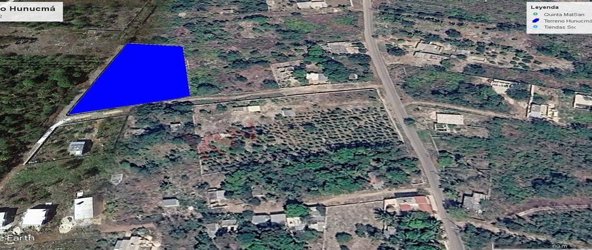 Foto de terreno habitacional en venta en  , centro hunucmá, hunucmá, yucatán, 0 No. 03