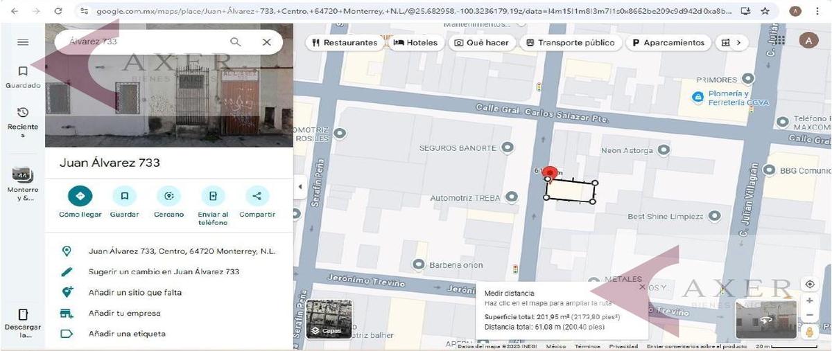 Foto de terreno habitacional en venta en  , centro, monterrey, nuevo león, 0 No. 03