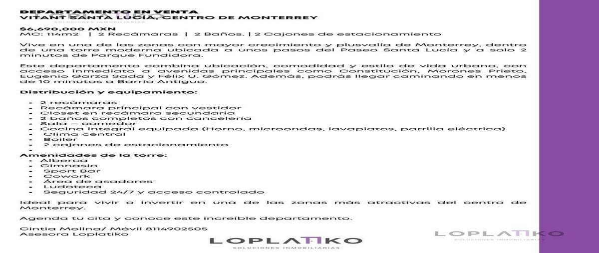 Foto de departamento en , centro, monterrey, nuevo león, 0 foto 02 Foto de departamento en venta en , centro, monterrey, nuevo león, 0 No. 02