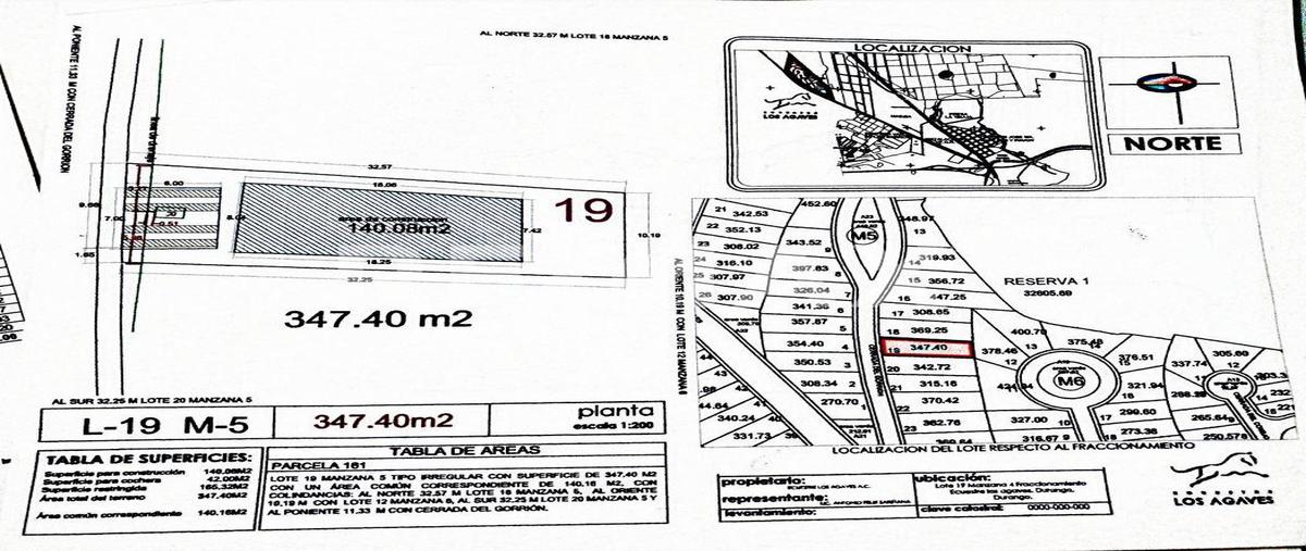 Foto de terreno habitacional en cerrada del gorrion , los agaves, durango, durango, 0 foto 03 Foto de terreno habitacional en venta en cerrada del gorrion , los agaves, durango, durango, 0 No. 03