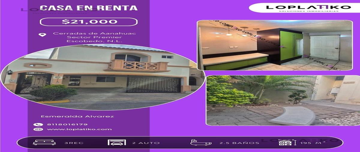 Foto de casa en renta en  , cerradas de anáhuac sector premier, general escobedo, nuevo león, 0 No. 03