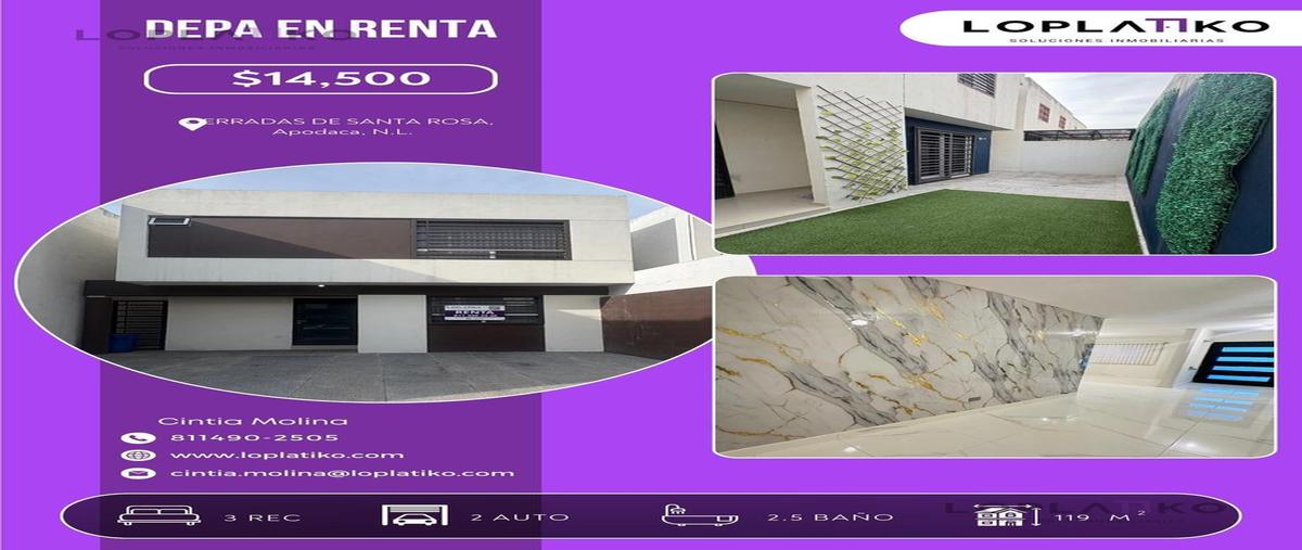 Foto de casa en renta en  , cerradas de santa rosa, apodaca, nuevo león, 0 No. 03