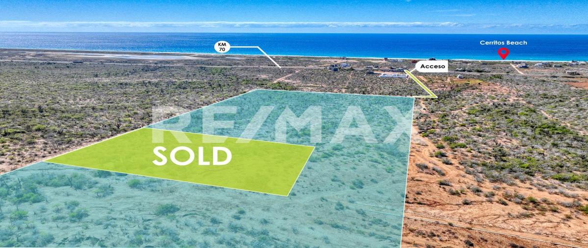 Foto de terreno habitacional en venta en cerritos lot s/n palmae del medio , el pescadero, la paz, baja california sur, 0 No. 01