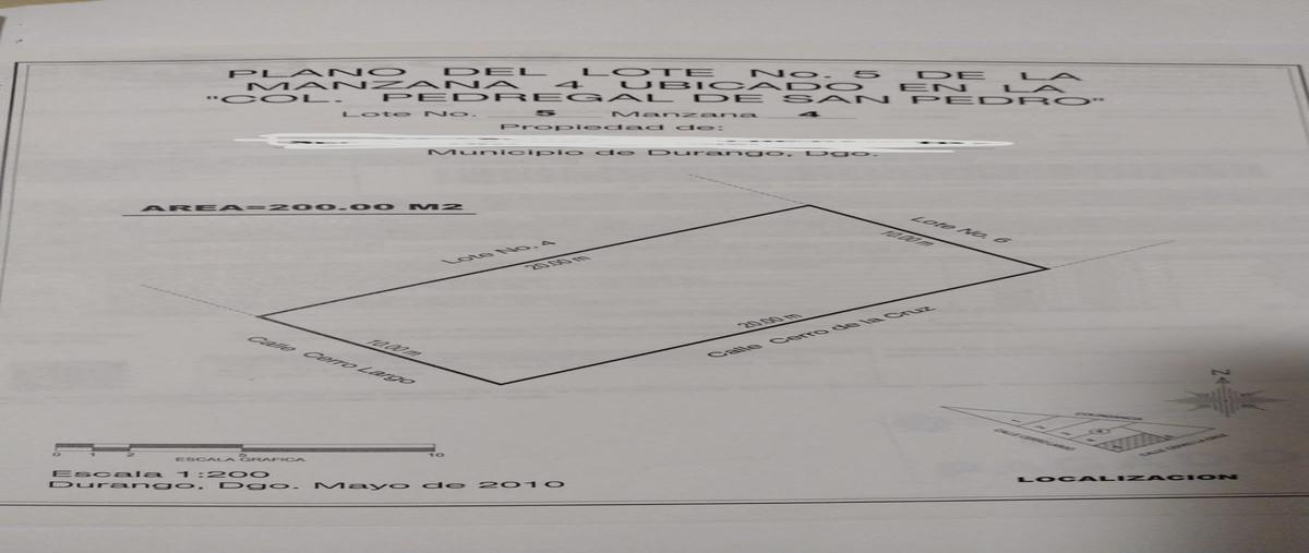 Foto de terreno habitacional en cerro largo , pedregal de san pedro, durango, durango, 0 foto 02 Foto de terreno habitacional en venta en cerro largo , pedregal de san pedro, durango, durango, 0 No. 02