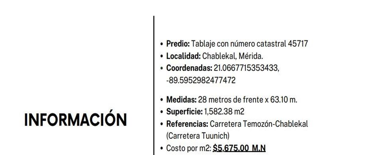 Foto de terreno habitacional en , chablekal, mérida, yucatán, 0 foto 02 Foto de terreno habitacional en venta en , chablekal, mérida, yucatán, 0 No. 02