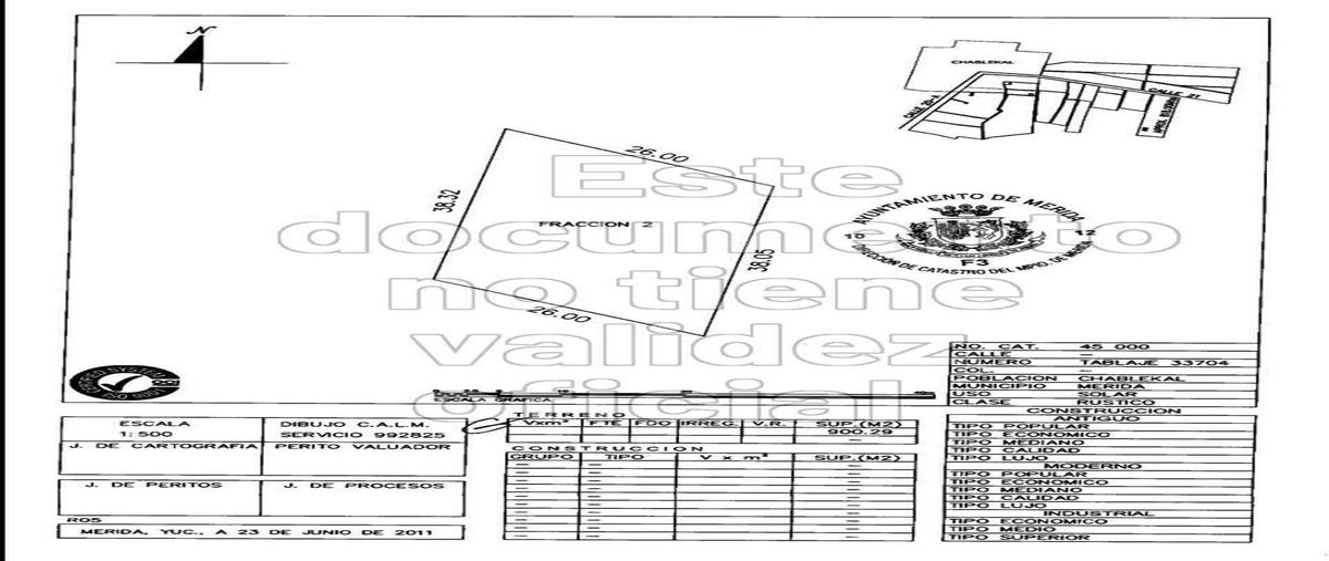 Foto de terreno habitacional en venta en  , chablekal, mérida, yucatán, 0 No. 04