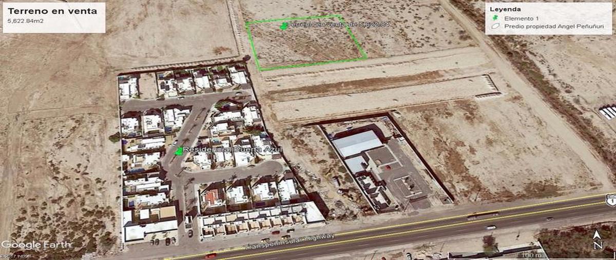 Foto de terreno habitacional en venta en  , chametla, la paz, baja california sur, 30303032 No. 01