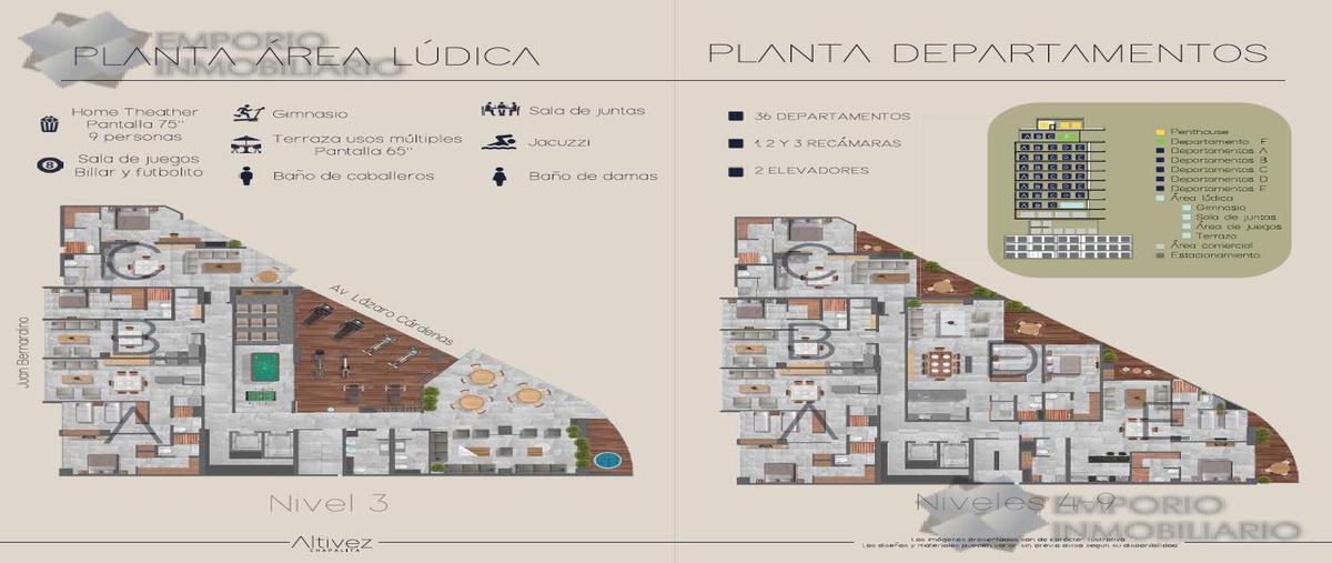 Foto de departamento en venta en  , chapalita, guadalajara, jalisco, 30298765 No. 05