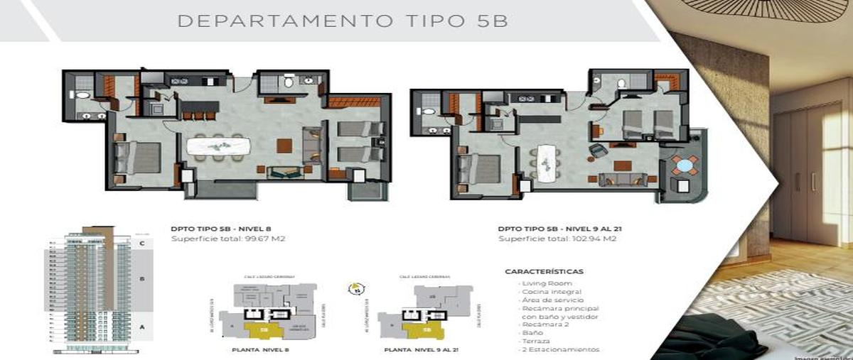 Foto de departamento en , chapalita, guadalajara, jalisco, 0 foto 03 Foto de departamento en venta en , chapalita, guadalajara, jalisco, 0 No. 03