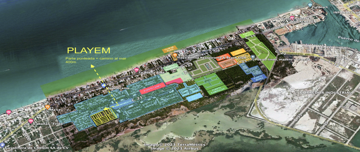 Foto de terreno habitacional en venta en chelem , chelem, progreso, yucatán, 0 No. 03