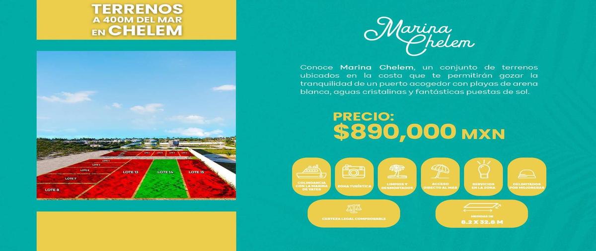 Foto de terreno habitacional en venta en  , chelem, progreso, yucatán, 0 No. 03