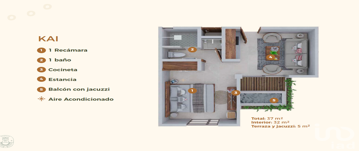 Foto de departamento en venta en cherna esquina caracol , isla de holbox, lázaro cárdenas, quintana roo, 0 No. 05