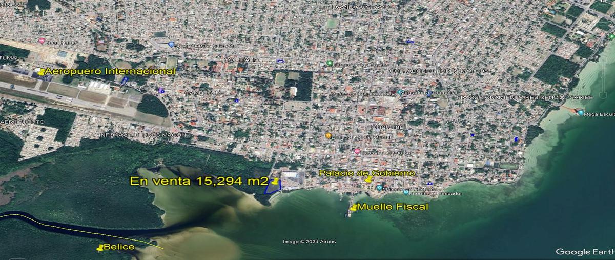 Foto de terreno habitacional en venta en  , chetumal (internacional de chetumal), othón p. blanco, quintana roo, 0 No. 03