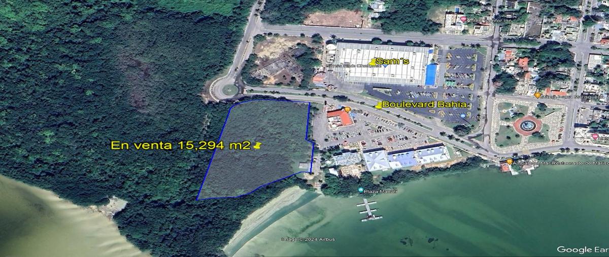 Foto de terreno habitacional en venta en  , chetumal (internacional de chetumal), othón p. blanco, quintana roo, 0 No. 05