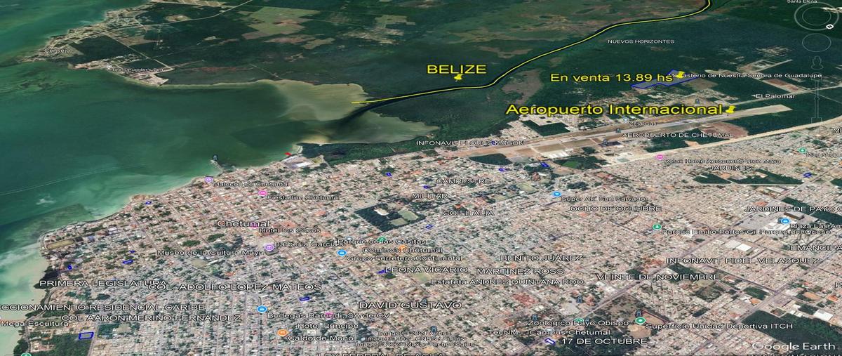 Foto de terreno habitacional en venta en  , chetumal (internacional de chetumal), othón p. blanco, quintana roo, 0 No. 05
