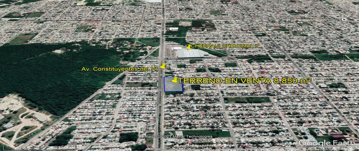 Foto de terreno habitacional en venta en  , chetumal (internacional de chetumal), othón p. blanco, quintana roo, 0 No. 05