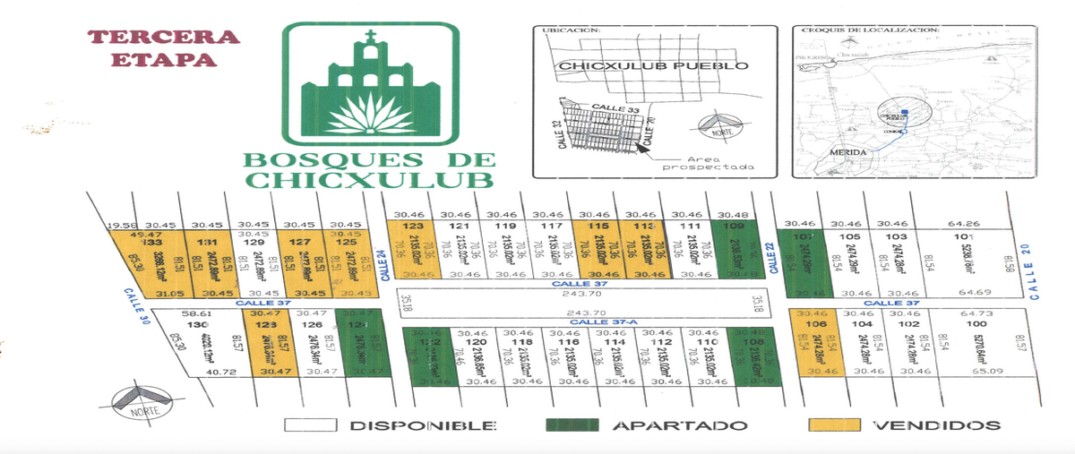 Foto de terreno habitacional en venta en  , chicxulub, chicxulub pueblo, yucatán, 21495579 No. 03